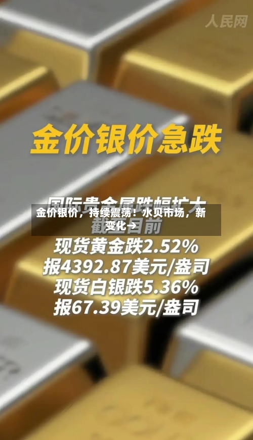 金价银价	，持续震荡！水贝市场，新变化→-第1张图片