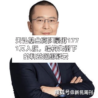 天弘基金高阳豪掷1771万入股，结构失衡下的利益捆绑疑云-第1张图片