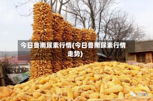 今日鲁南尿素行情(今日鲁南尿素行情走势)-第1张图片