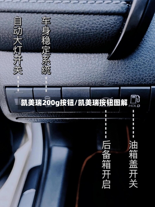 凯美瑞200g按钮/凯美瑞按钮图解-第2张图片