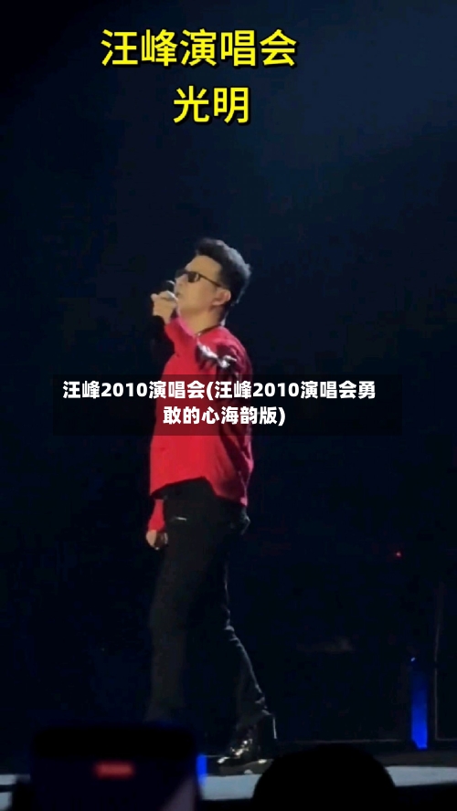 汪峰2010演唱会(汪峰2010演唱会勇敢的心海韵版)-第1张图片