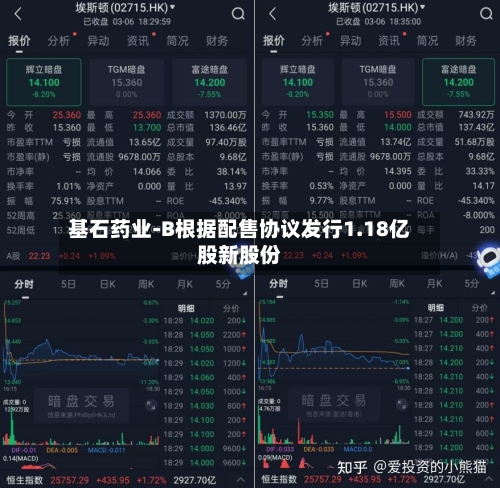 基石药业-B根据配售协议发行1.18亿股新股份-第2张图片