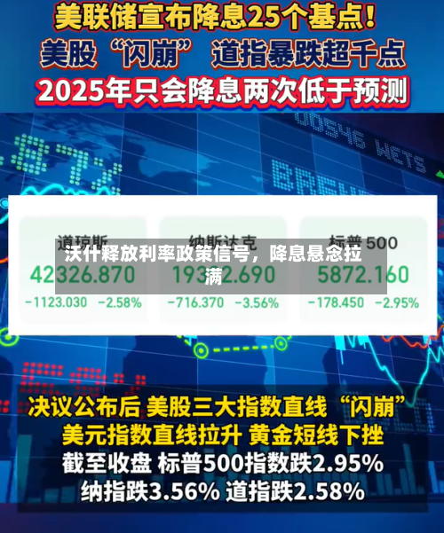 沃什释放利率政策信号，降息悬念拉满-第1张图片