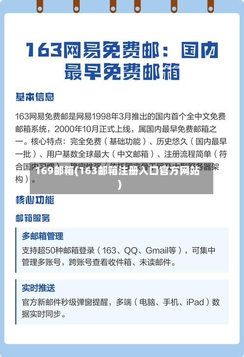 169邮箱(163邮箱注册入口官方网站)-第2张图片