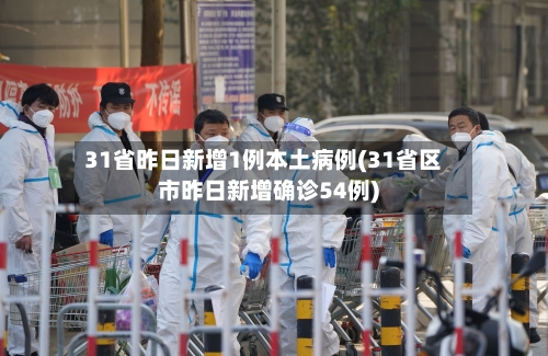 31省昨日新增1例本土病例(31省区市昨日新增确诊54例)-第1张图片
