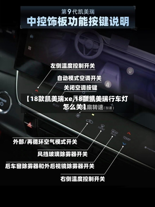 【18款凯美瑞xe,18款凯美瑞行车灯怎么关】-第1张图片