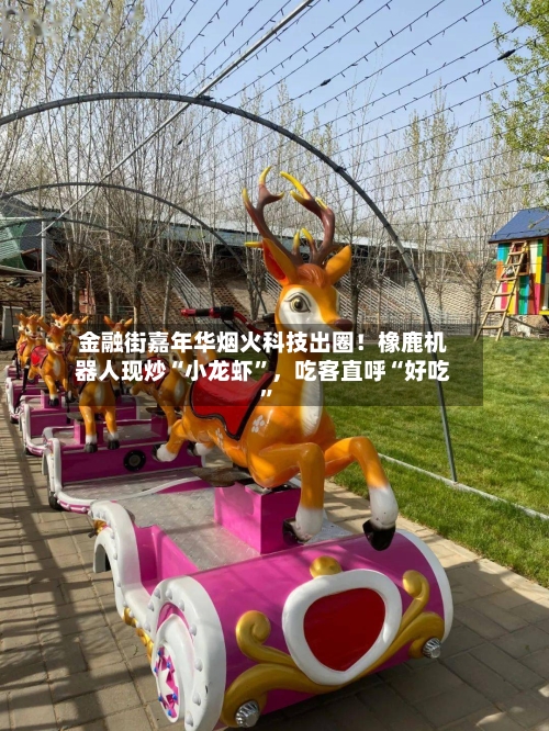 金融街嘉年华烟火科技出圈！橡鹿机器人现炒“小龙虾	”，吃客直呼“好吃”-第1张图片