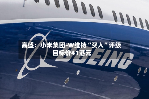 高盛：小米集团-W维持“买入”评级 目标价41港元-第2张图片