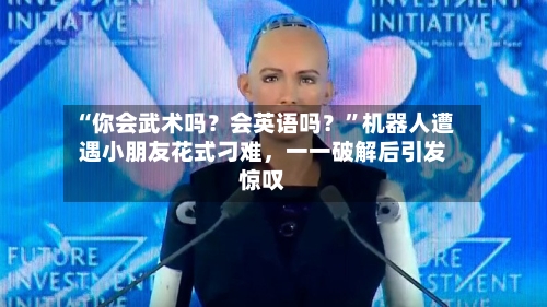 “你会武术吗？会英语吗？	”机器人遭遇小朋友花式刁难，一一破解后引发惊叹-第1张图片