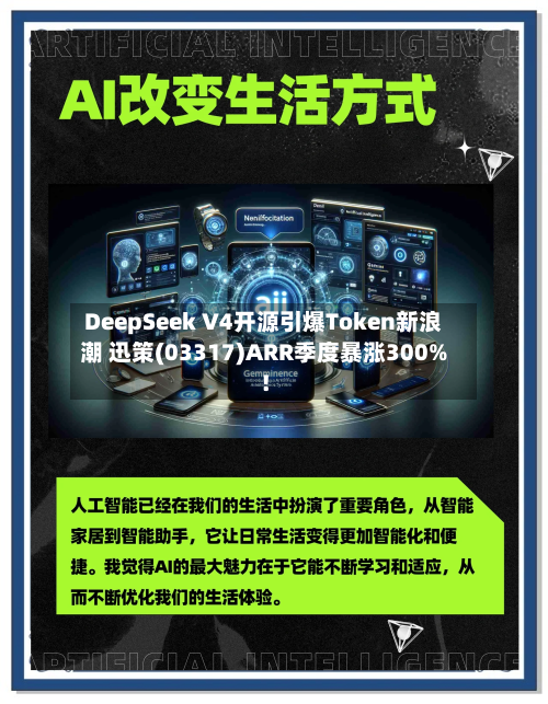 DeepSeek V4开源引爆Token新浪潮 迅策(03317)ARR季度暴涨300%！-第1张图片