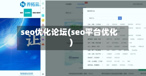 seo优化论坛(seo平台优化)-第1张图片