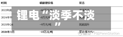 锂电“淡季不淡”-第3张图片