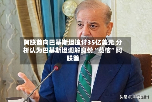 阿联酋向巴基斯坦追讨35亿美元 分析认为巴基斯坦调解身份“惹恼	”阿联酋-第2张图片