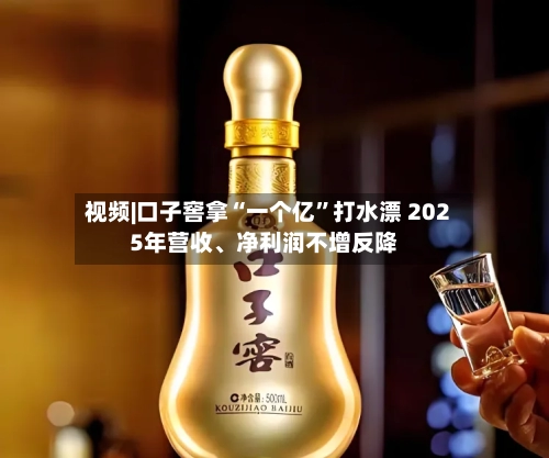 视频|口子窖拿“一个亿”打水漂 2025年营收、净利润不增反降-第1张图片