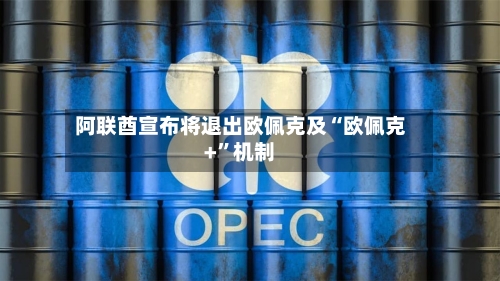 阿联酋宣布将退出欧佩克及“欧佩克+”机制-第2张图片