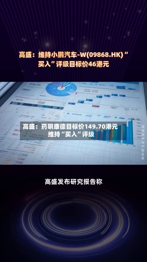 高盛：药明康德目标价149.70港元 维持“买入”评级-第2张图片
