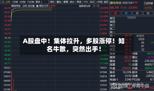 A股盘中！集体拉升，多股涨停！知名牛散	，突然出手！-第2张图片