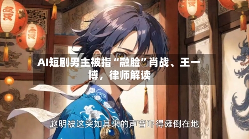 AI短剧男主被指“融脸	”肖战、王一博，律师解读-第2张图片