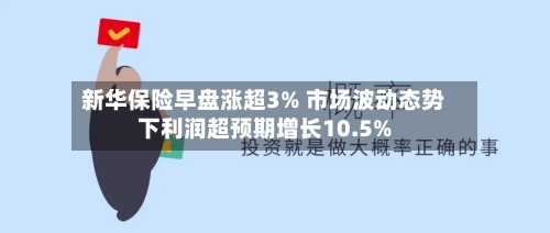 新华保险早盘涨超3% 市场波动态势下利润超预期增长10.5%-第3张图片