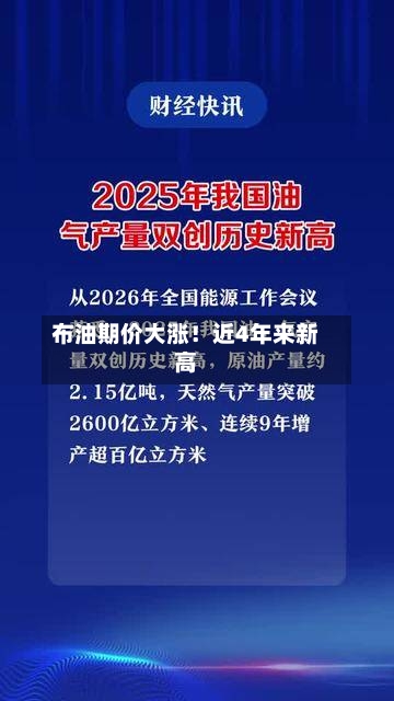 布油期价大涨！近4年来新高-第2张图片