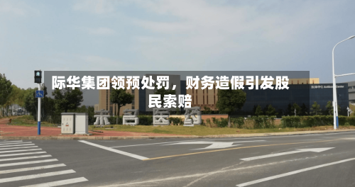 际华集团领预处罚，财务造假引发股民索赔-第3张图片