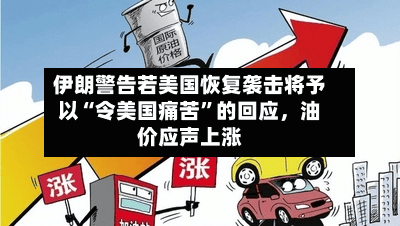 伊朗警告若美国恢复袭击将予以“令美国痛苦”的回应，油价应声上涨-第2张图片