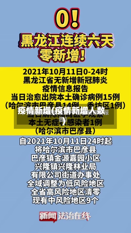 疫情新增(疫情新增人数)-第1张图片