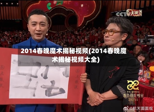 2014春晚魔术揭秘视频(2014春晚魔术揭秘视频大全)-第1张图片
