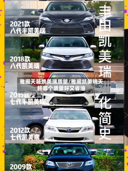 雅阁天籁凯美瑞质量/雅阁凯美瑞天籁哪个质量好又省油-第3张图片