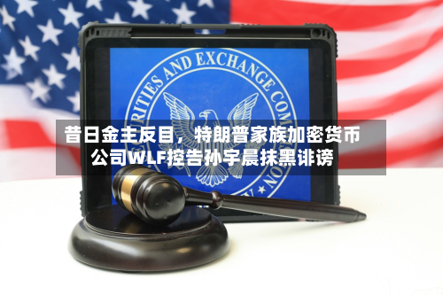 昔日金主反目，特朗普家族加密货币公司WLF控告孙宇晨抹黑诽谤-第3张图片