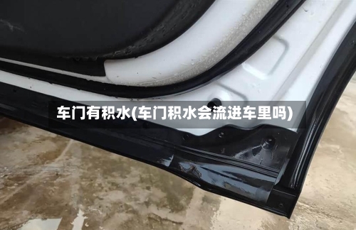 车门有积水(车门积水会流进车里吗)-第1张图片