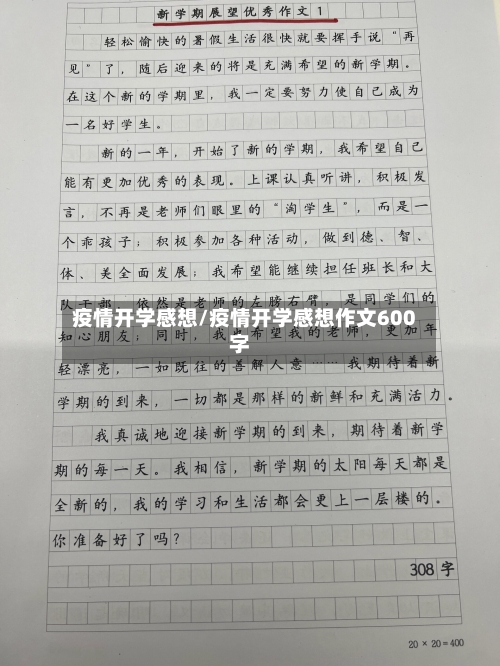 疫情开学感想/疫情开学感想作文600字-第2张图片