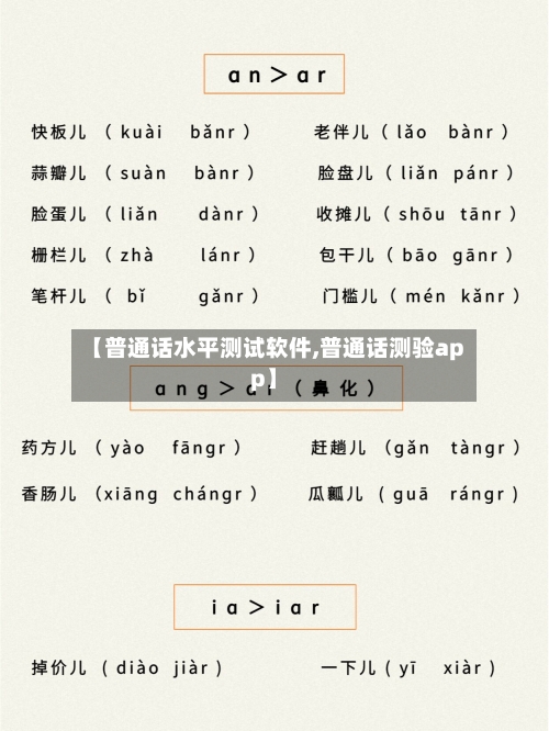 【普通话水平测试软件,普通话测验app】-第1张图片