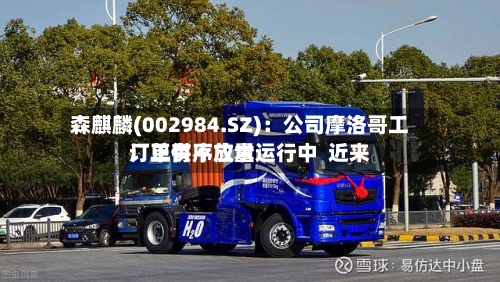 森麒麟(002984.SZ)：公司摩洛哥工厂正有序放量运行中  近来订单供不应求-第1张图片