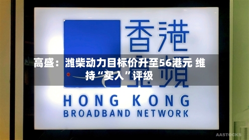 高盛：潍柴动力目标价升至56港元 维持“买入	”评级-第3张图片