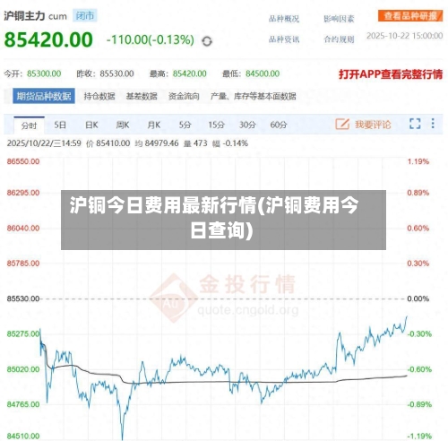 沪铜今日费用最新行情(沪铜费用今日查询)-第2张图片