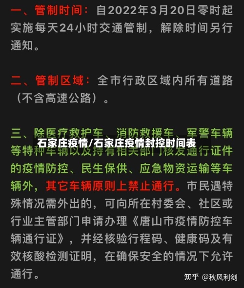 石家庄疫情/石家庄疫情封控时间表-第1张图片