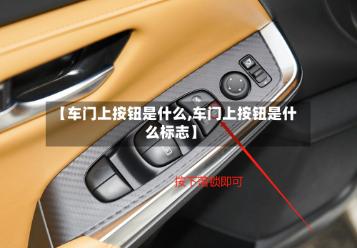 【车门上按钮是什么,车门上按钮是什么标志】-第1张图片