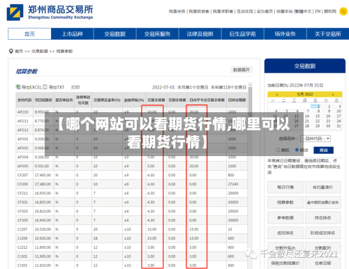 【哪个网站可以看期货行情,哪里可以看期货行情】-第2张图片