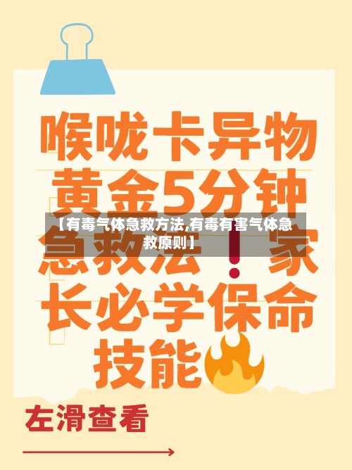 【有毒气体急救方法,有毒有害气体急救原则】-第1张图片