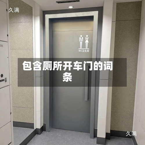 包含厕所开车门的词条-第2张图片