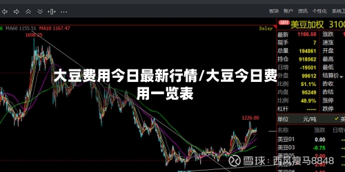 大豆费用今日最新行情/大豆今日费用一览表-第1张图片