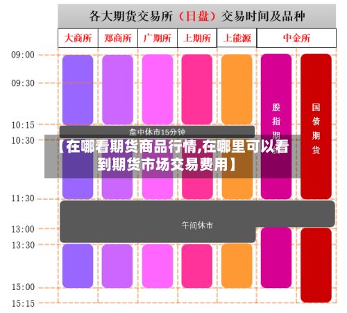 【在哪看期货商品行情,在哪里可以看到期货市场交易费用】-第3张图片