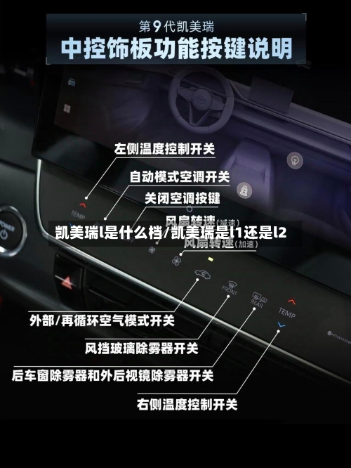 凯美瑞l是什么档/凯美瑞是l1还是l2-第2张图片