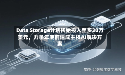 Data Storage计划初始投入至多30万美元	，力争年底前建成主权AI解决方案-第1张图片