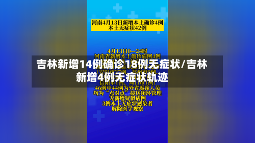 吉林新增14例确诊18例无症状/吉林新增4例无症状轨迹-第3张图片