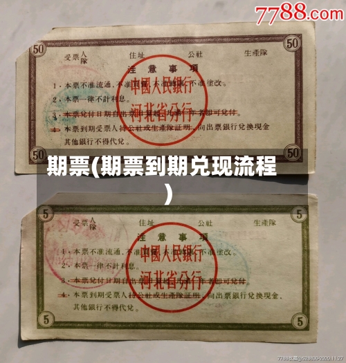 期票(期票到期兑现流程)-第1张图片