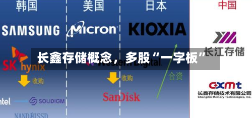 长鑫存储概念，多股“一字板	”-第2张图片