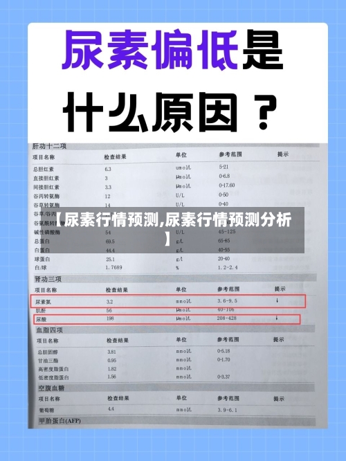 【尿素行情预测,尿素行情预测分析】-第3张图片