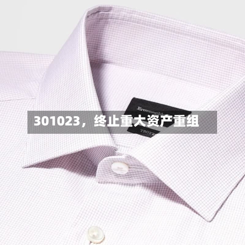 301023，终止重大资产重组-第3张图片